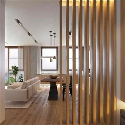 Wpc neliömäinen puuputki